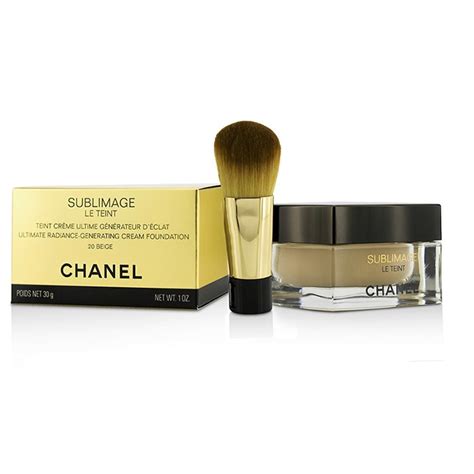 chanel sublimage le teint cream foundation - 20 beige|Chanel sublimage le teint reviews.